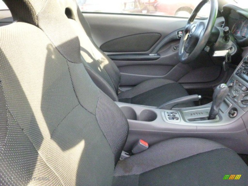 2000 Celica GT - Black / Black/Silver photo #9