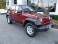 Red Rock Crystal Pearl - Wrangler Unlimited Sport 4x4 Photo No. 4