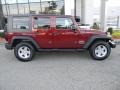 Red Rock Crystal Pearl - Wrangler Unlimited Sport 4x4 Photo No. 5