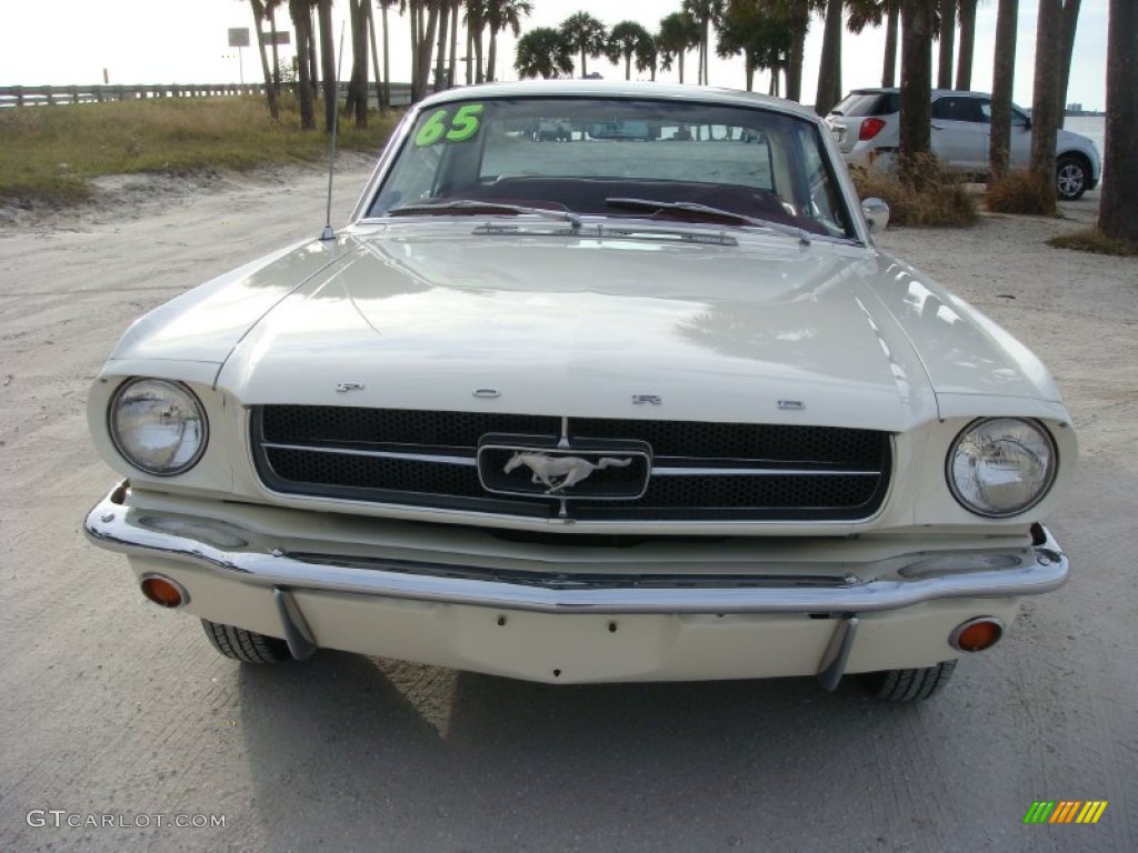 1965 Mustang Coupe - White / Red photo #2
