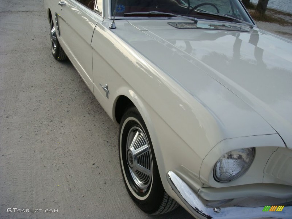 1965 Mustang Coupe - White / Red photo #9