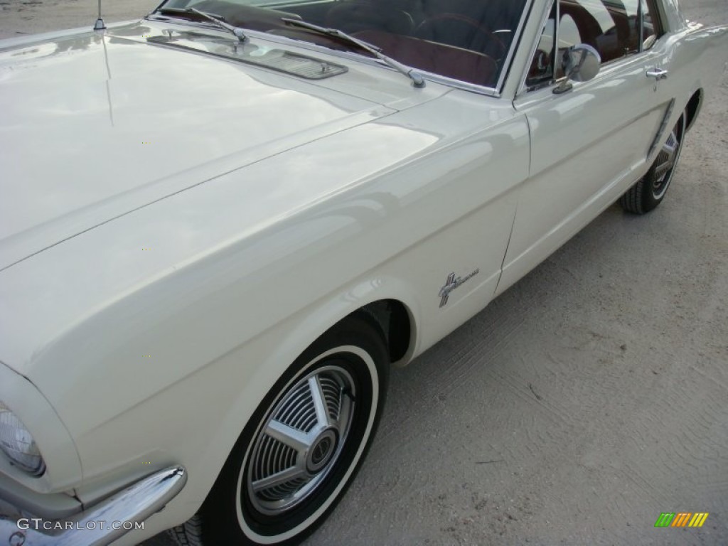 1965 Mustang Coupe - White / Red photo #10