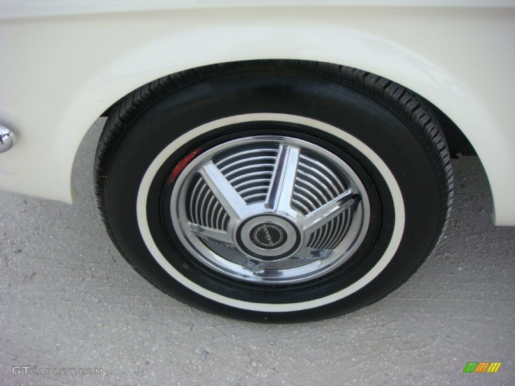 1965 Mustang Coupe - White / Red photo #11