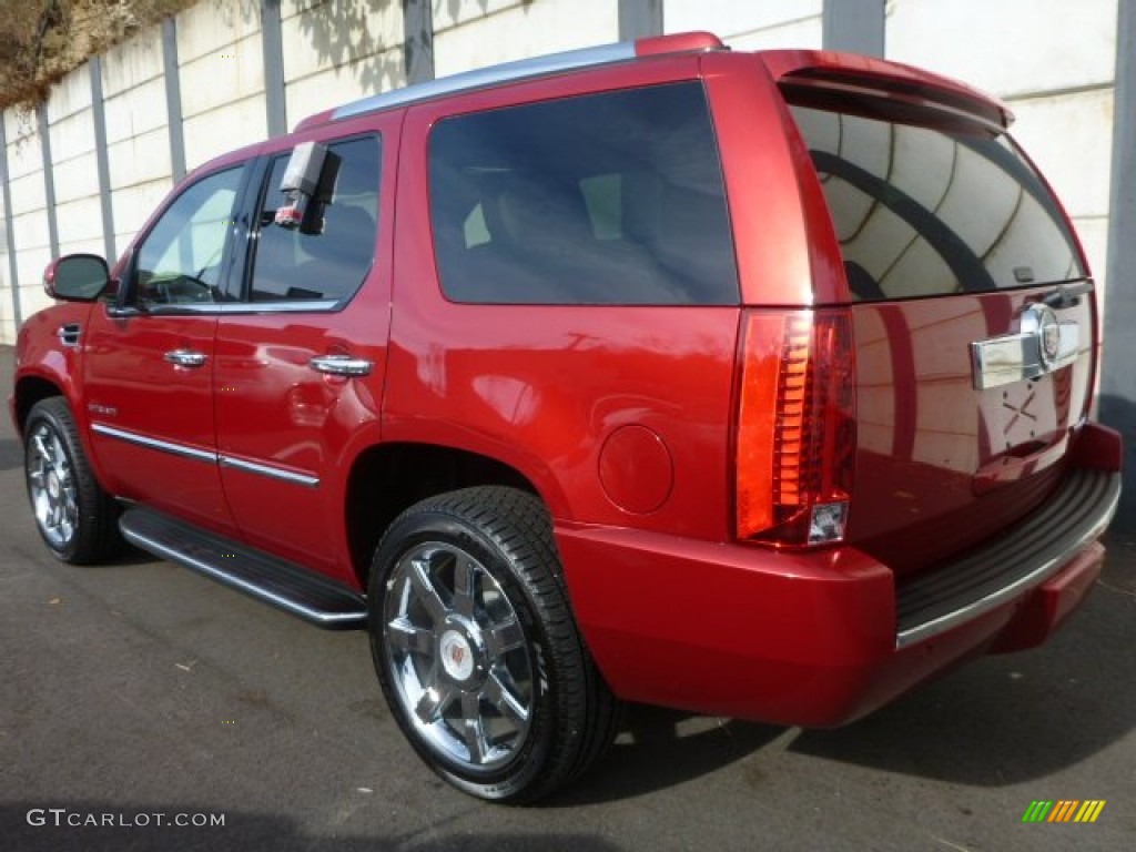 2013 Escalade Luxury AWD - Crystal Red Tintcoat / Cashmere/Cocoa photo #11