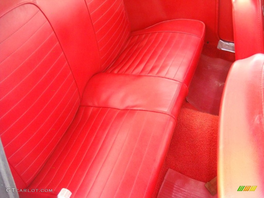 Red Interior 1965 Ford Mustang Coupe Photo #98852518