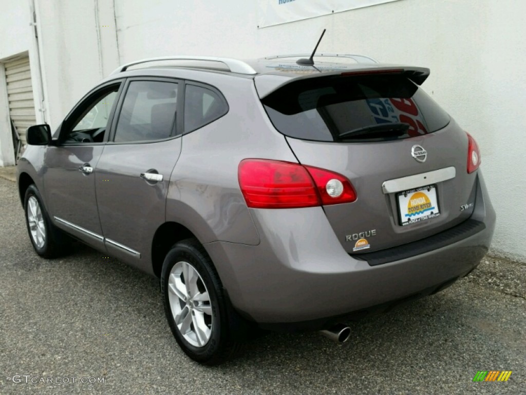 2012 Rogue SV AWD - Platinum Graphite / Black photo #7