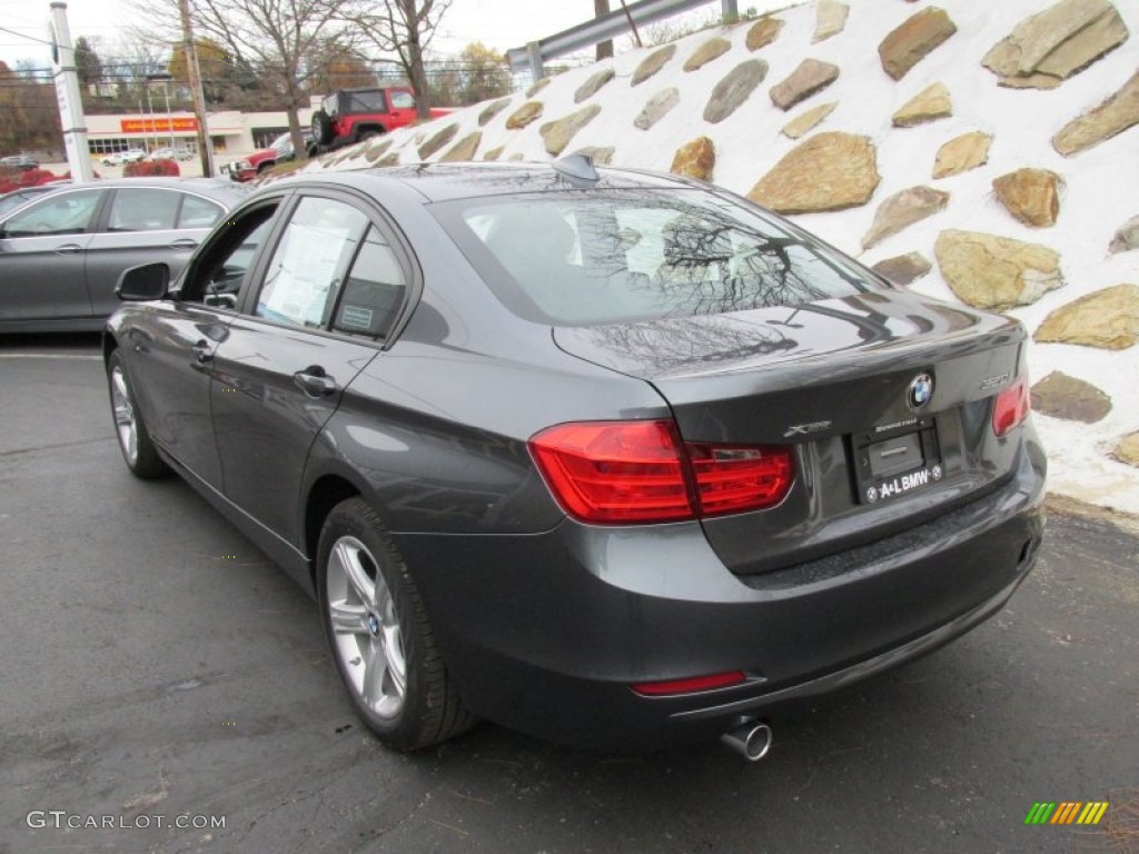 2015 3 Series 320i xDrive Sedan - Mineral Grey Metallic / Black photo #5