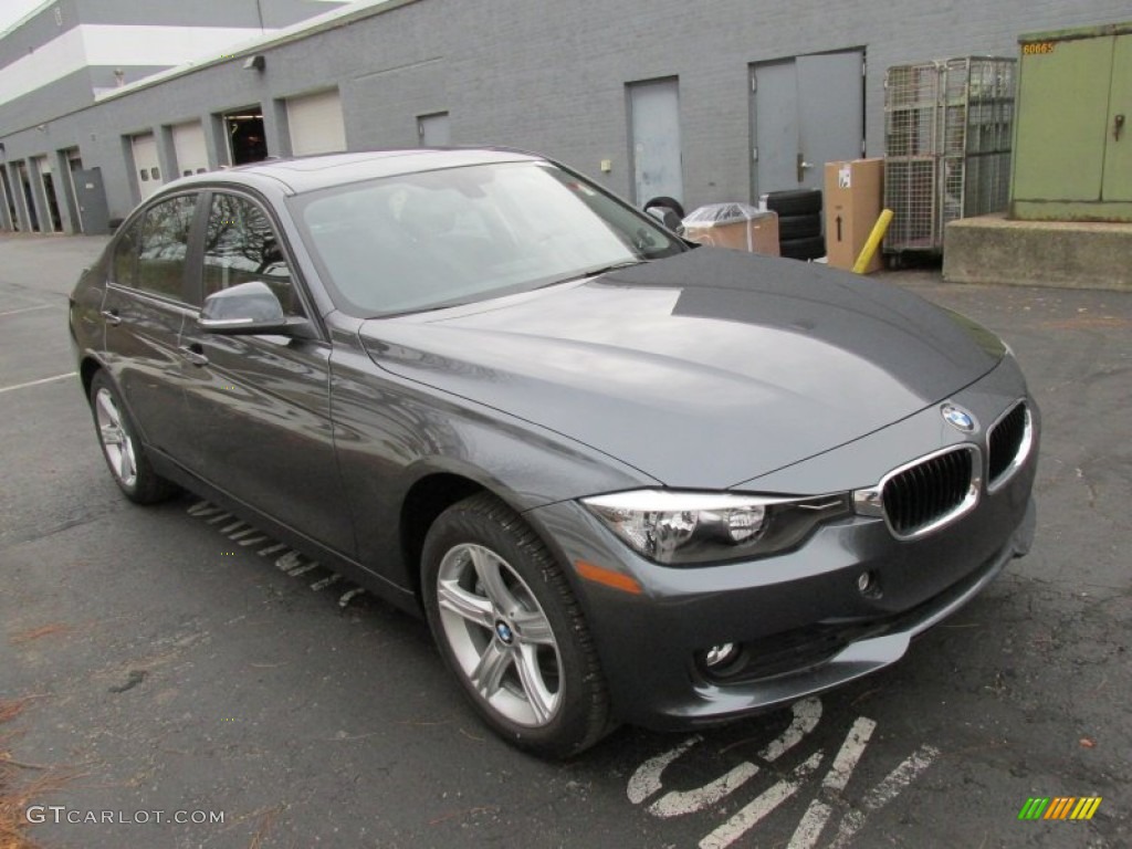 2015 3 Series 320i xDrive Sedan - Mineral Grey Metallic / Black photo #8