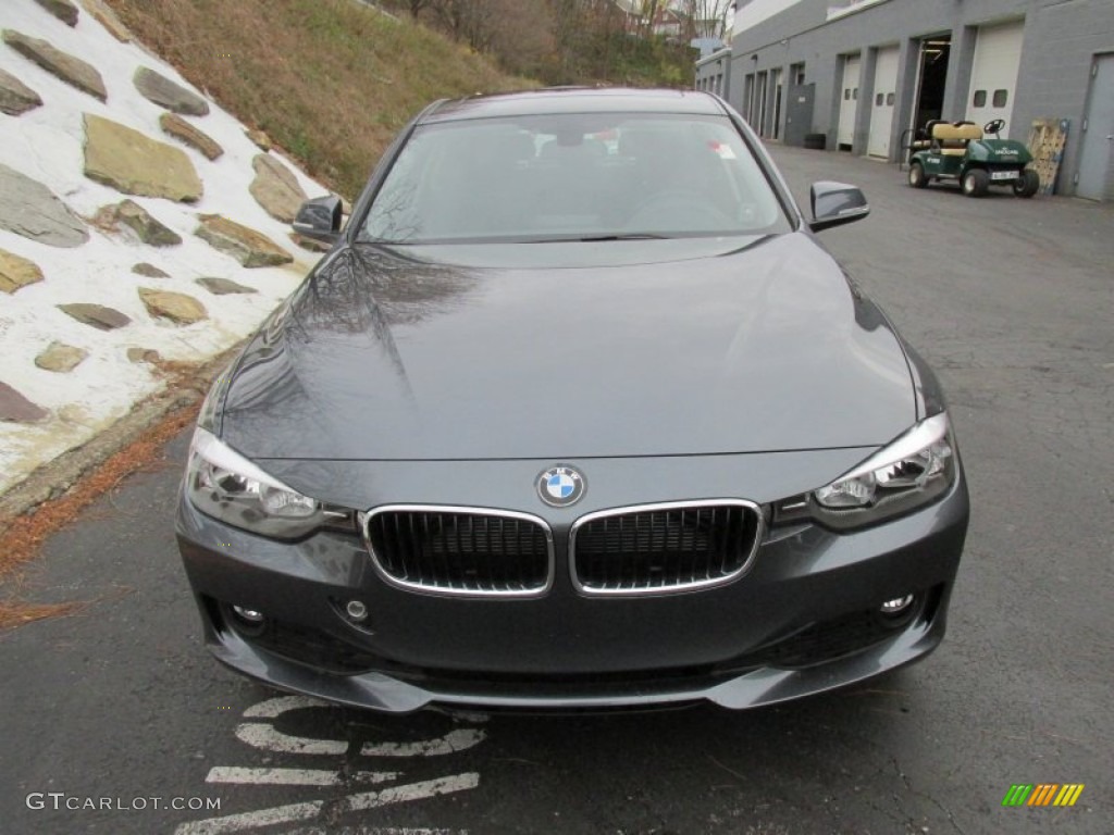2015 3 Series 320i xDrive Sedan - Mineral Grey Metallic / Black photo #9