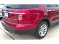 2015 Ruby Red Ford Explorer XLT  photo #8