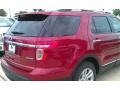 2015 Ruby Red Ford Explorer XLT  photo #9