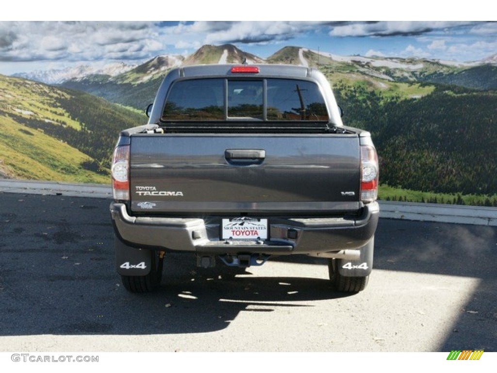 2015 Tacoma V6 Double Cab 4x4 - Magnetic Gray Metallic / Graphite photo #4