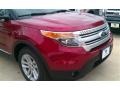 2015 Ruby Red Ford Explorer XLT  photo #42