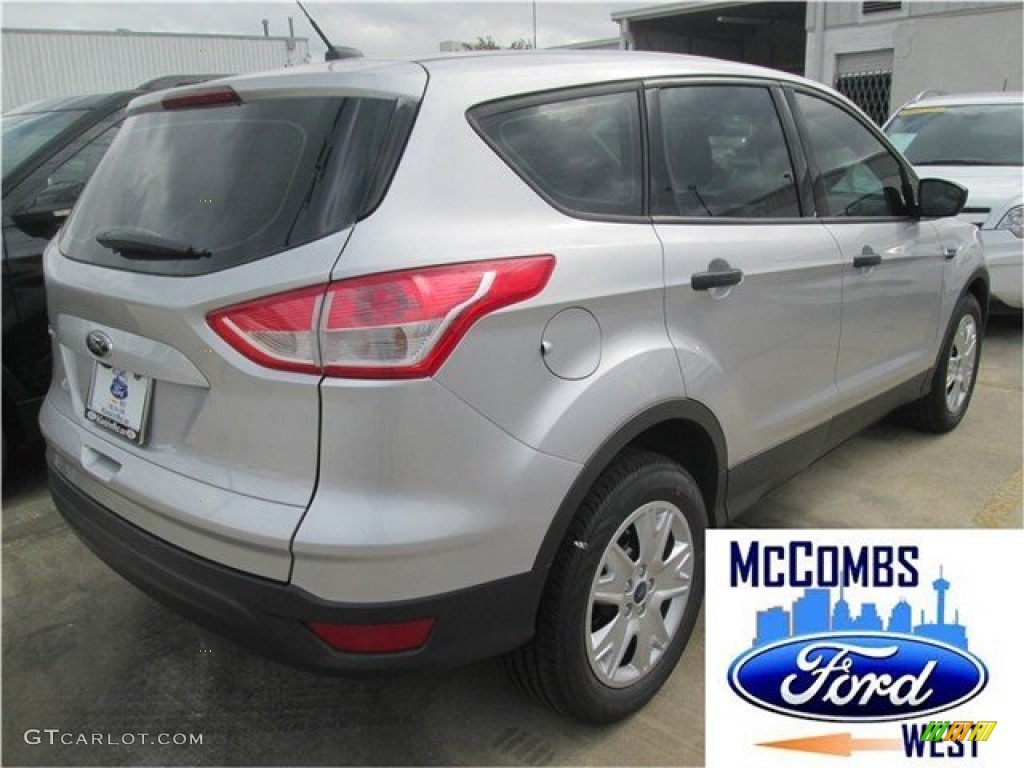 2015 Escape S - Ingot Silver Metallic / Charcoal Black photo #2