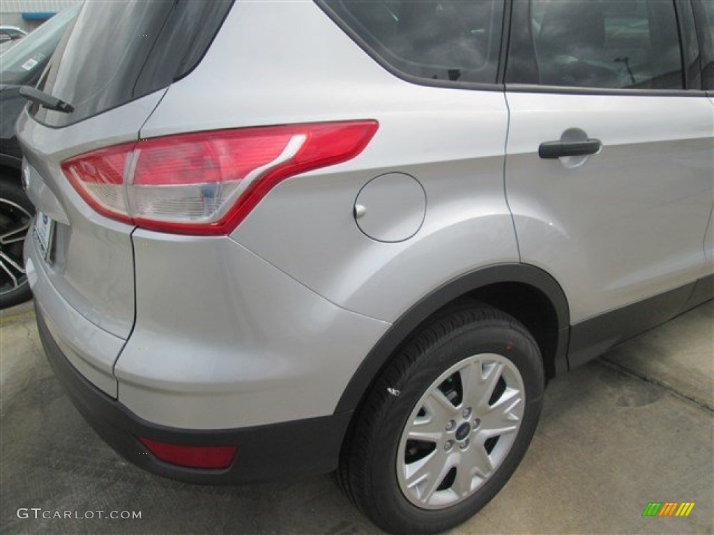 2015 Escape S - Ingot Silver Metallic / Charcoal Black photo #8