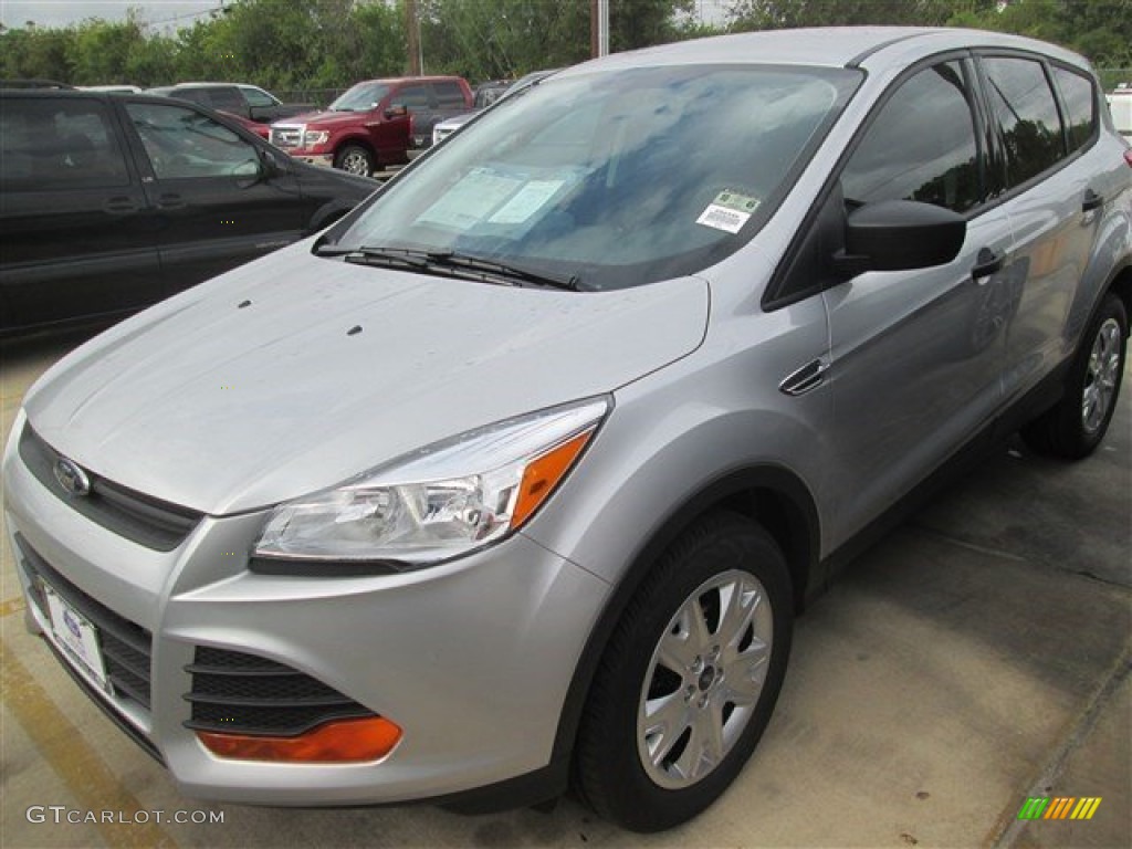 2015 Escape S - Ingot Silver Metallic / Charcoal Black photo #12