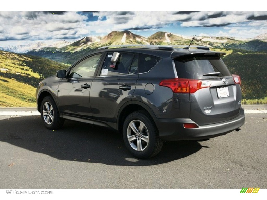 2015 RAV4 XLE - Magnetic Gray Metallic / Ash photo #3