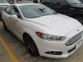 2015 White Platinum Metallic Ford Fusion SE  photo #5