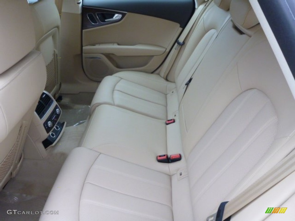 Velvet Beige Interior 2015 Audi A7 3.0T quattro Prestige Photo #98863184