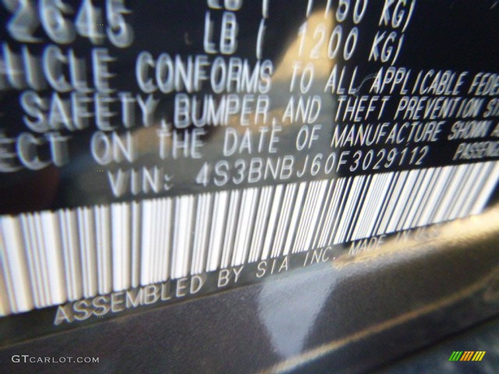 2015 Legacy 2.5i Limited - Carbide Gray Metallic / Slate Black photo #16