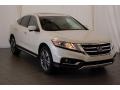 2015 White Diamond Pearl Honda Crosstour EX-L V6  photo #2