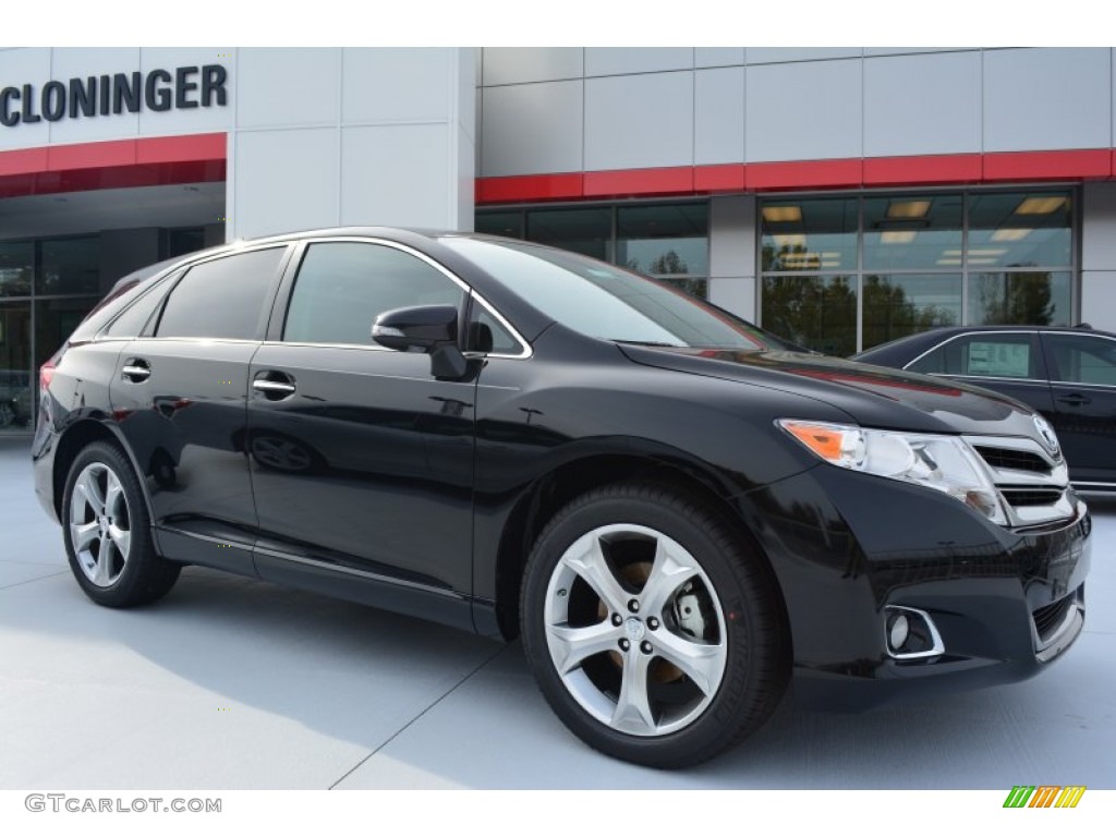 2015 Venza XLE AWD - Attitude Black / Black photo #1