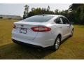 2015 Oxford White Ford Fusion S  photo #5