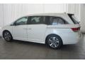 2015 White Diamond Pearl Honda Odyssey Touring Elite  photo #4