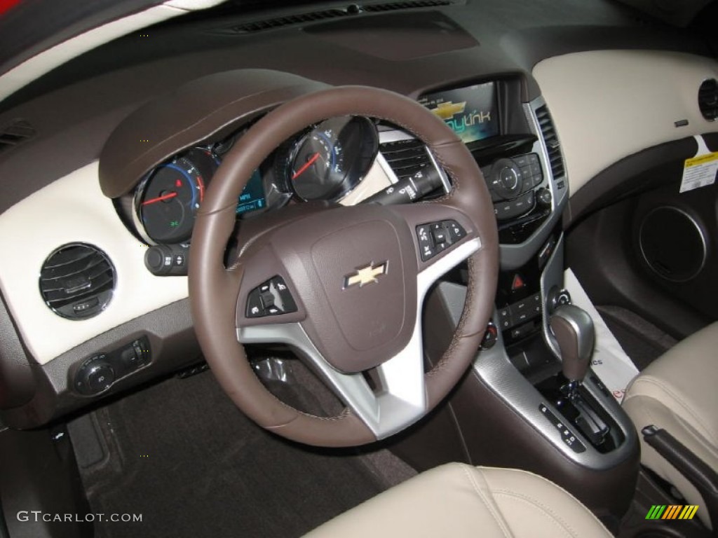 2015 Cruze LTZ - Red Hot / Cocoa/Light Neutral photo #6