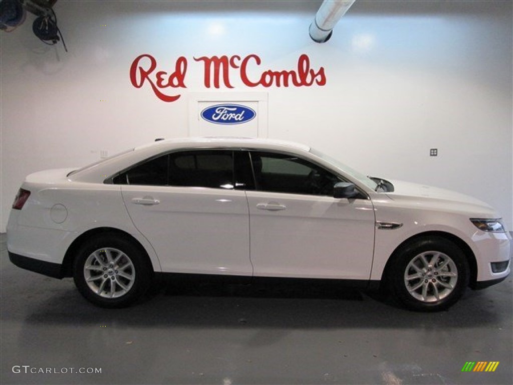 2015 Taurus SE - Oxford White / Dune photo #8