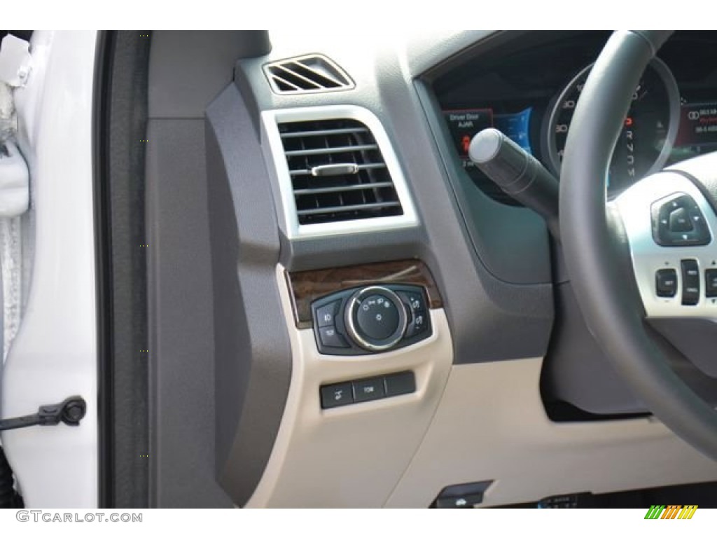 2015 Explorer Limited - White Platinum / Medium Light Stone photo #26