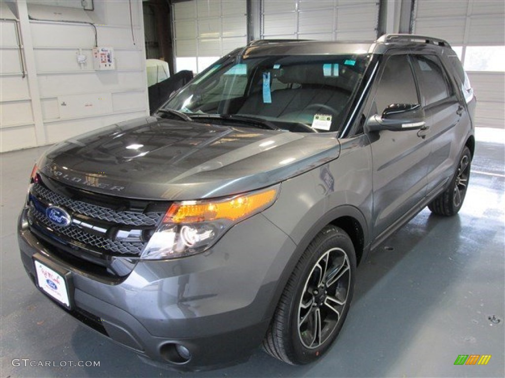 2015 Explorer Sport 4WD - Magnetic / Sport Charcoal Black photo #3
