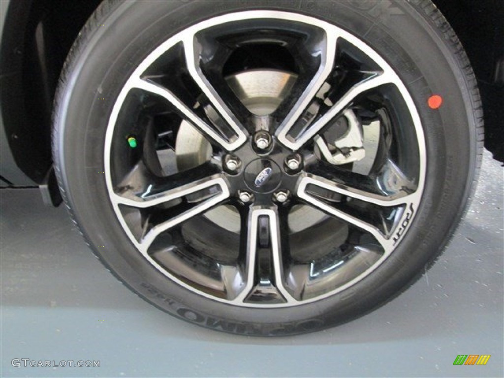 2015 Explorer Sport 4WD - Magnetic / Sport Charcoal Black photo #4