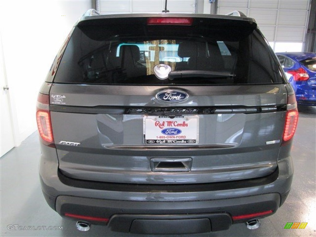 2015 Explorer Sport 4WD - Magnetic / Sport Charcoal Black photo #5