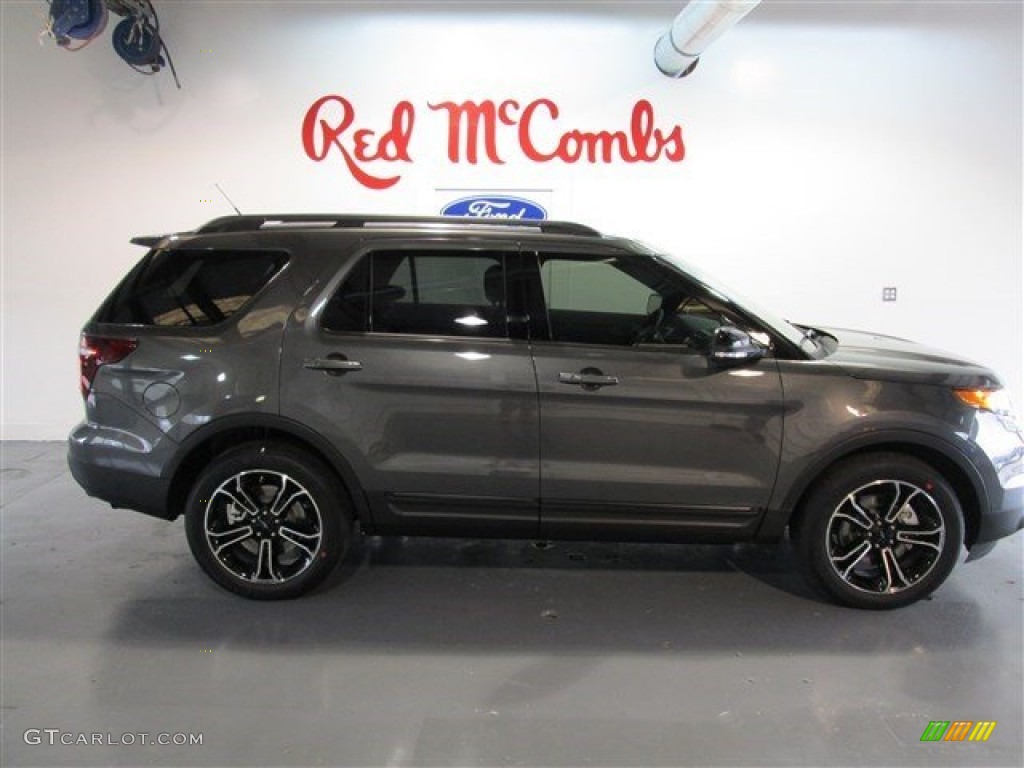 2015 Explorer Sport 4WD - Magnetic / Sport Charcoal Black photo #9