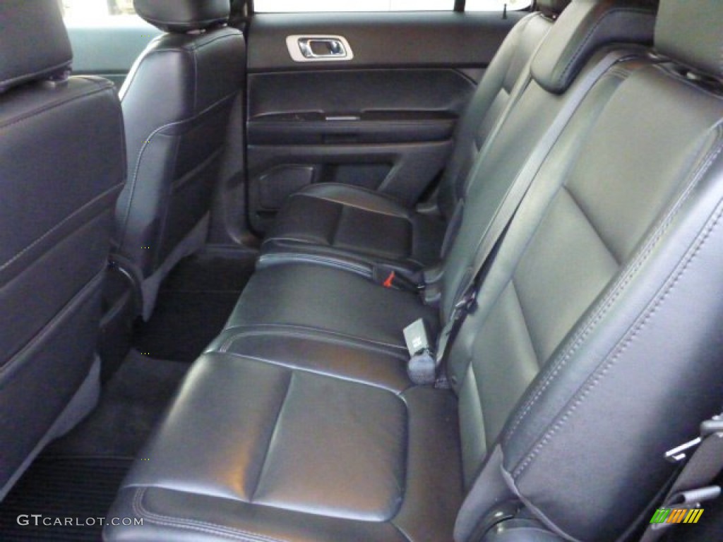 2012 Explorer XLT 4WD - White Platinum Tri-Coat / Charcoal Black photo #14