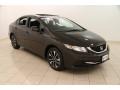 Kona Coffee Metallic - Civic EX Sedan Photo No. 1