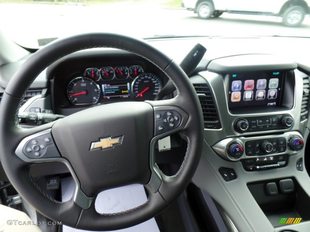 2015 Suburban LT 4WD - Silver Ice Metallic / Jet Black photo #20