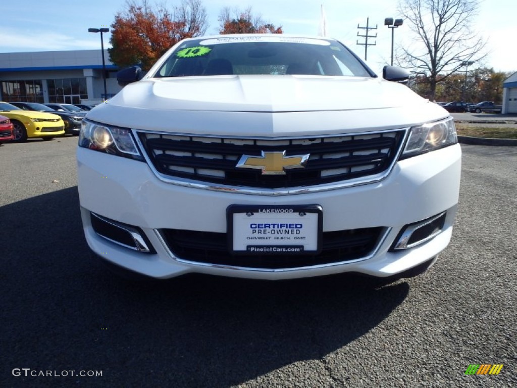 2014 Impala LS - Summit White / Jet Black/Dark Titanium photo #2