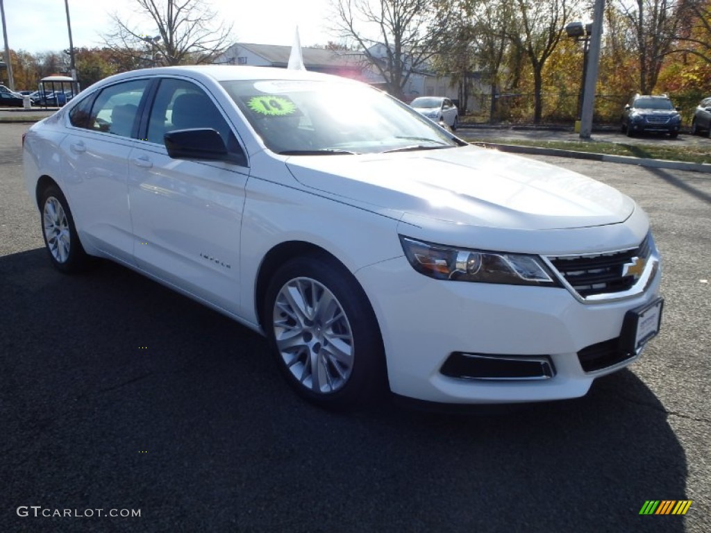 2014 Impala LS - Summit White / Jet Black/Dark Titanium photo #3