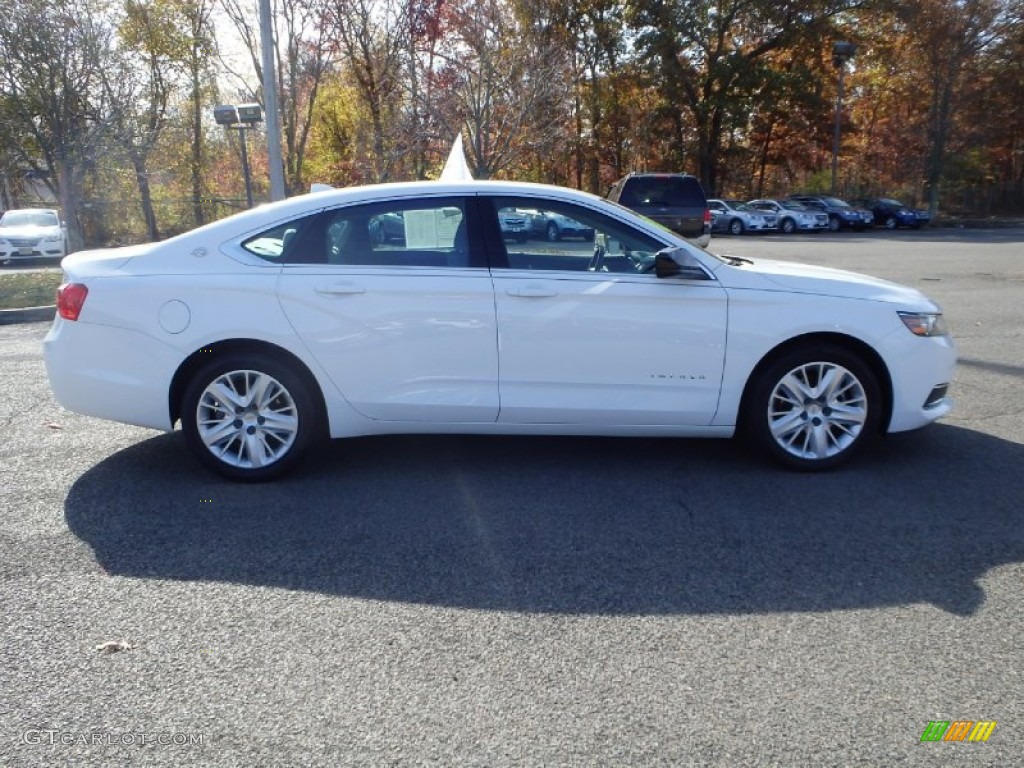 2014 Impala LS - Summit White / Jet Black/Dark Titanium photo #4