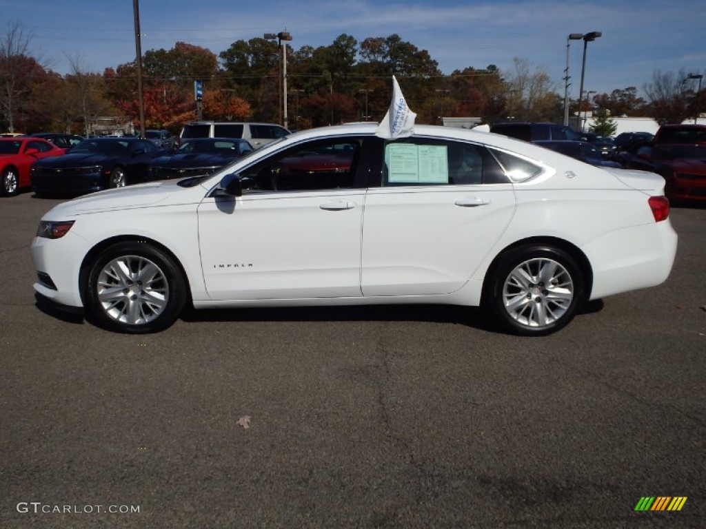 2014 Impala LS - Summit White / Jet Black/Dark Titanium photo #8