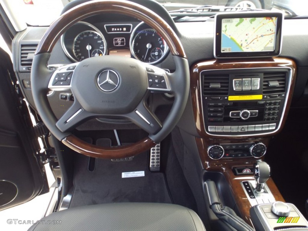 2015 Mercedes-Benz G 550 Black Dashboard Photo #98879162