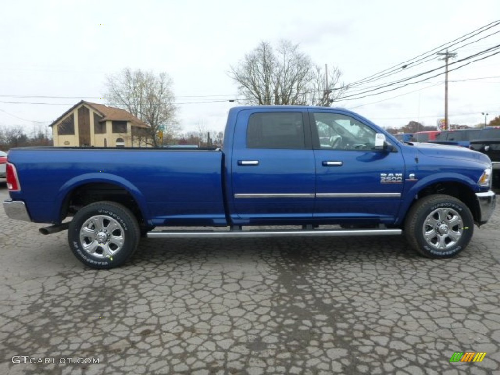 Blue Streak Pearl 2015 Ram 3500 Laramie Crew Cab 4x4 Exterior Photo #98879519