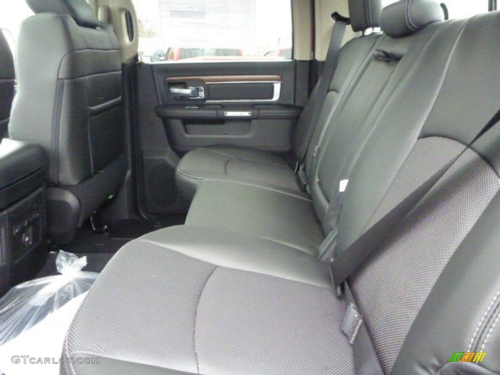 2015 Ram 2500 Laramie Crew Cab 4x4 Rear Seat Photo #98880344