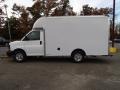 Summit White 2015 Chevrolet Express Cutaway 3500 Moving Van Exterior