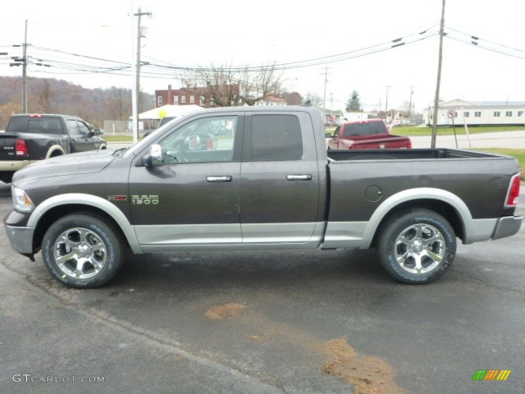 Granite Crystal Metallic 2015 Ram 1500 Laramie Quad Cab 4x4 Exterior Photo #98881601
