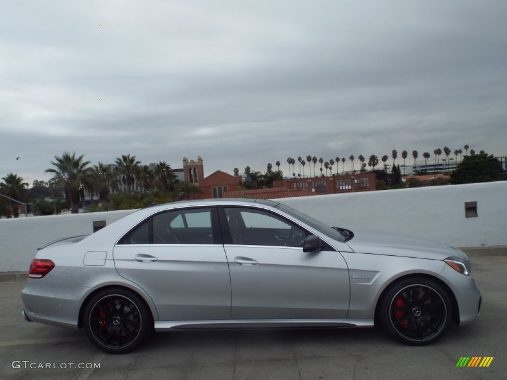 Iridium Silver Metallic 2015 Mercedes-Benz E 63 AMG S 4Matic Sedan Exterior Photo #98881670