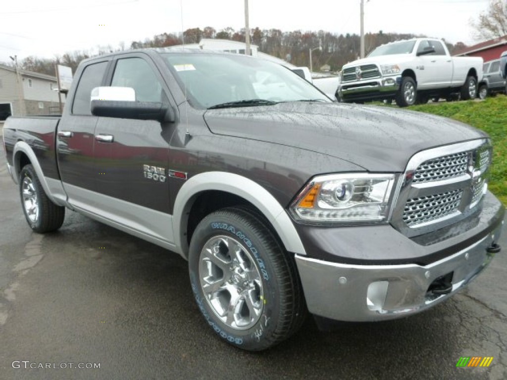 Granite Crystal Metallic 2015 Ram 1500 Laramie Quad Cab 4x4 Exterior Photo #98881718