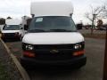 Summit White - Express Cutaway 3500 Moving Van Photo No. 2